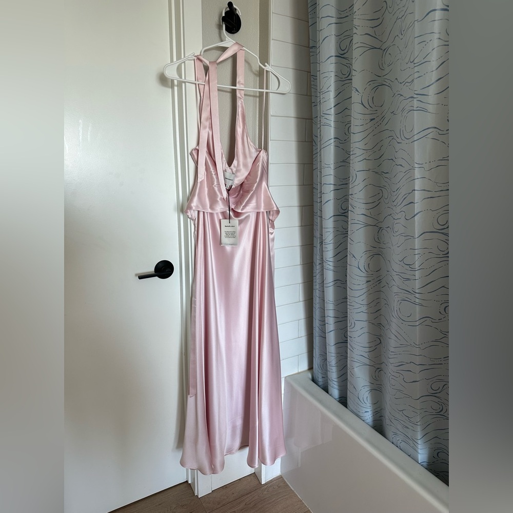Reformation Cherry Blossom Pernille Silk Dress (Already Hemmed for you!!) - Picture 5 of 6